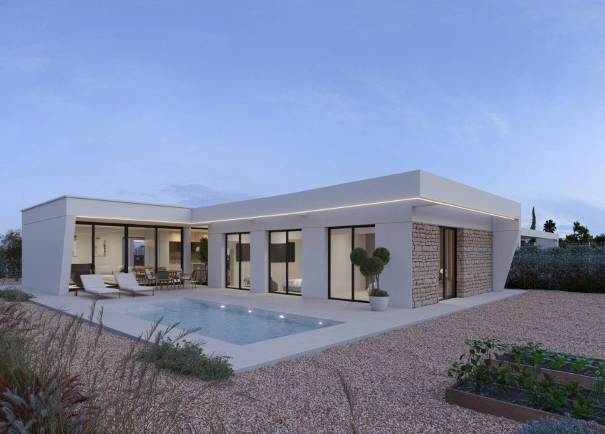 Obra nueva - 3. Casa pareada - Fuente Alamo de Murcia - Costa Calida