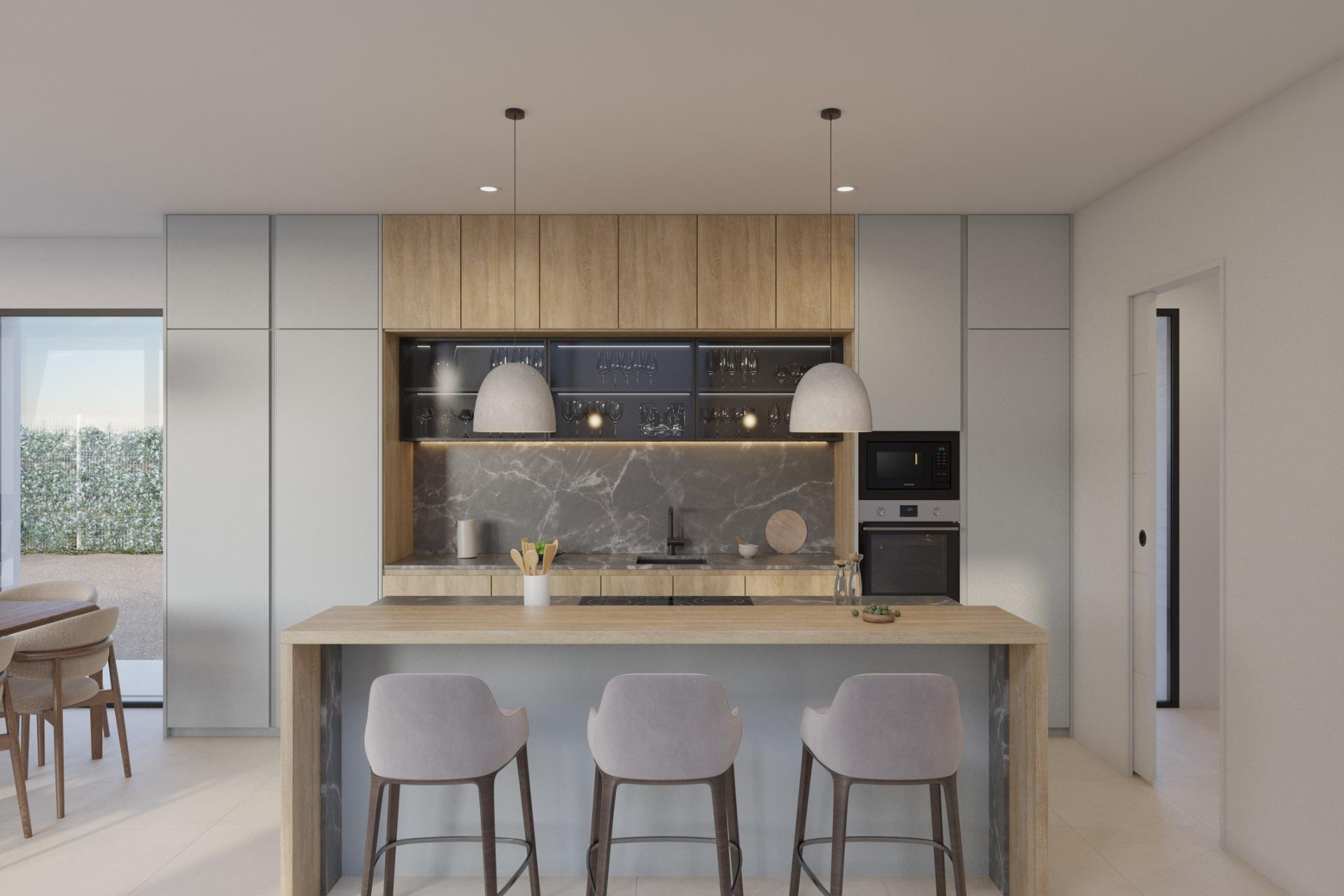 Obra nueva - 3. Casa pareada - Fuente Alamo de Murcia - Costa Calida