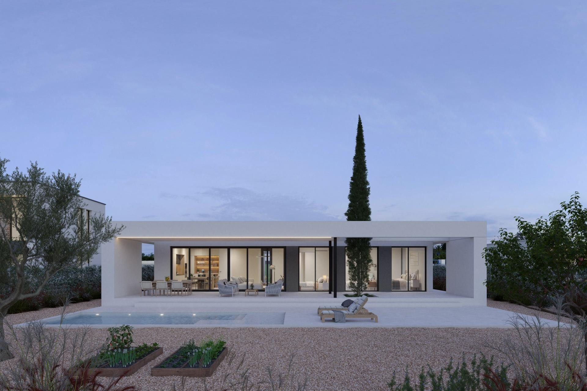 Obra nueva - 3. Casa pareada - Fuente Alamo de Murcia - Costa Calida
