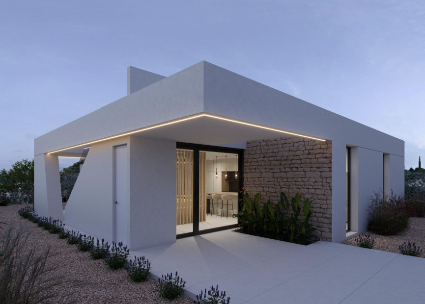 Obra nueva - 3. Casa pareada - Fuente Alamo de Murcia - Costa Calida