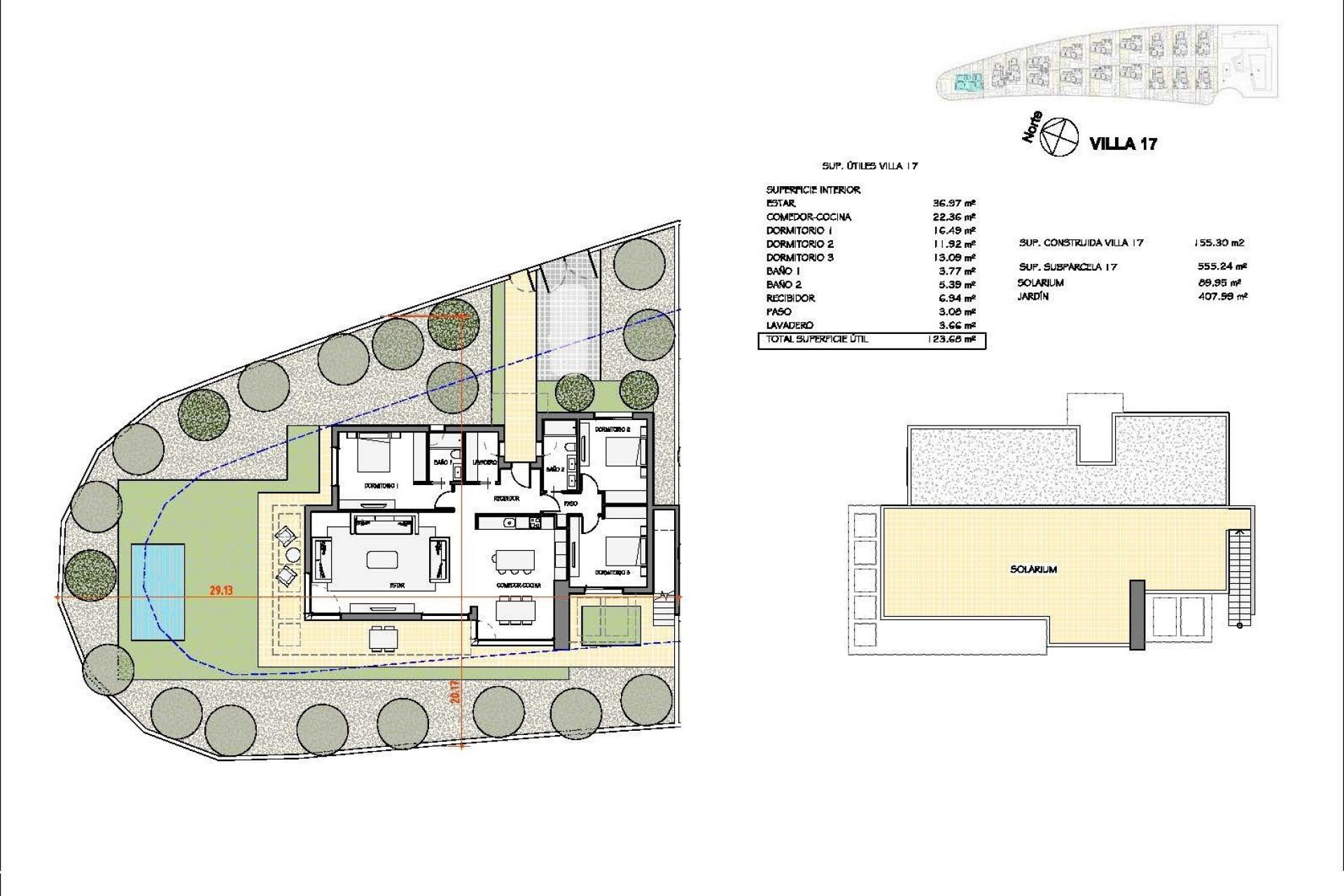 Obra nueva - 3. Casa pareada - Fuente Alamo de Murcia - Costa Calida