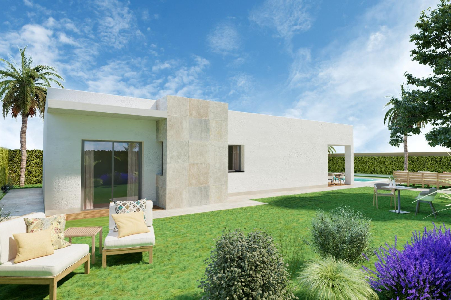 Obra nueva - 3. Casa pareada - Hondón de las Nieves - Costa Blanca Norte 