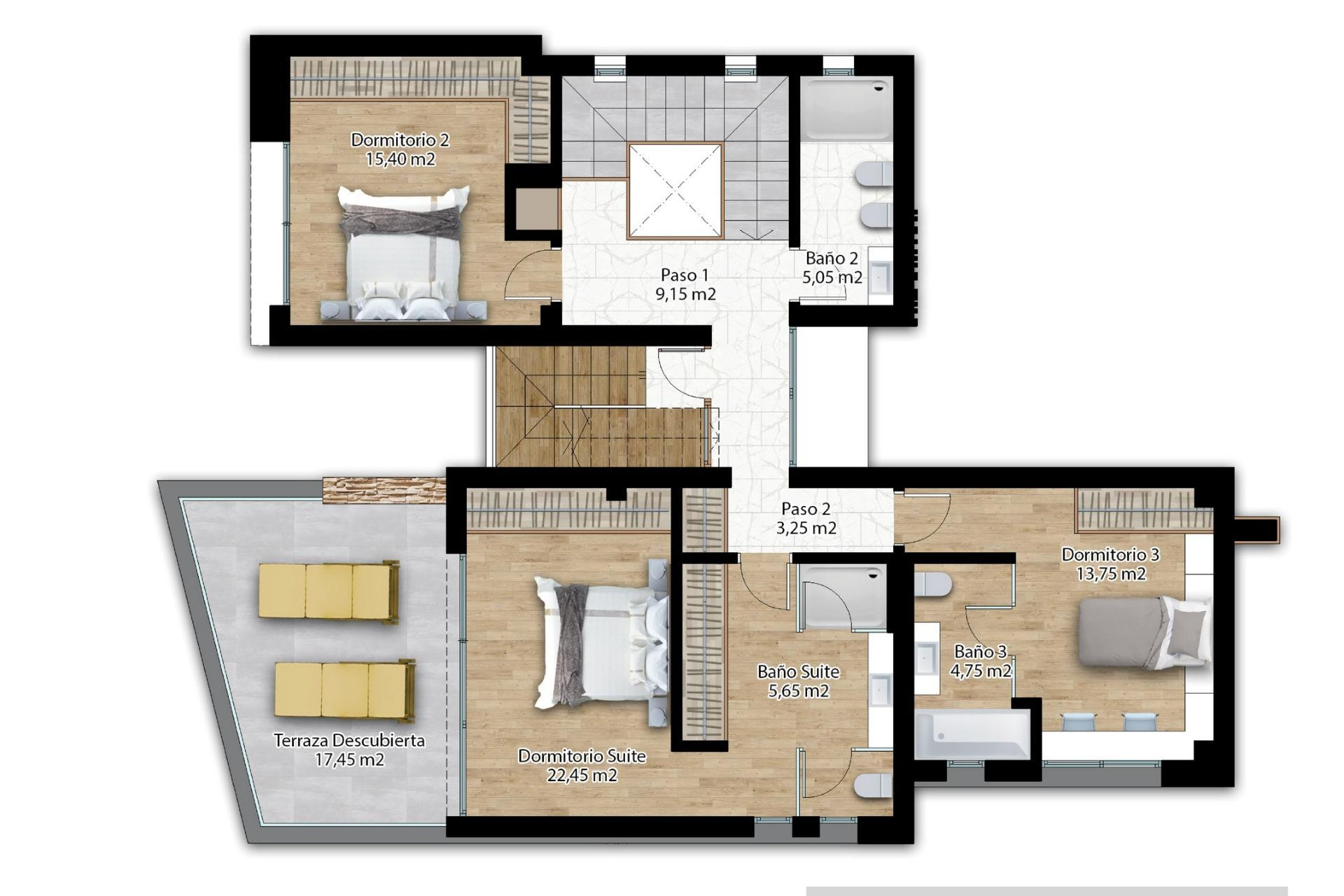 Obra nueva - 3. Casa pareada - La Nucía - Costa Blanca Norte 