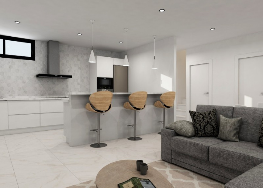 Obra nueva - 3. Casa pareada - La Nucía - Costa Blanca Norte 