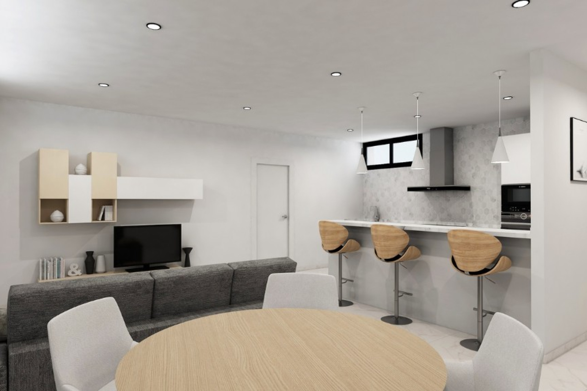 Obra nueva - 3. Casa pareada - La Nucía - Costa Blanca Norte 