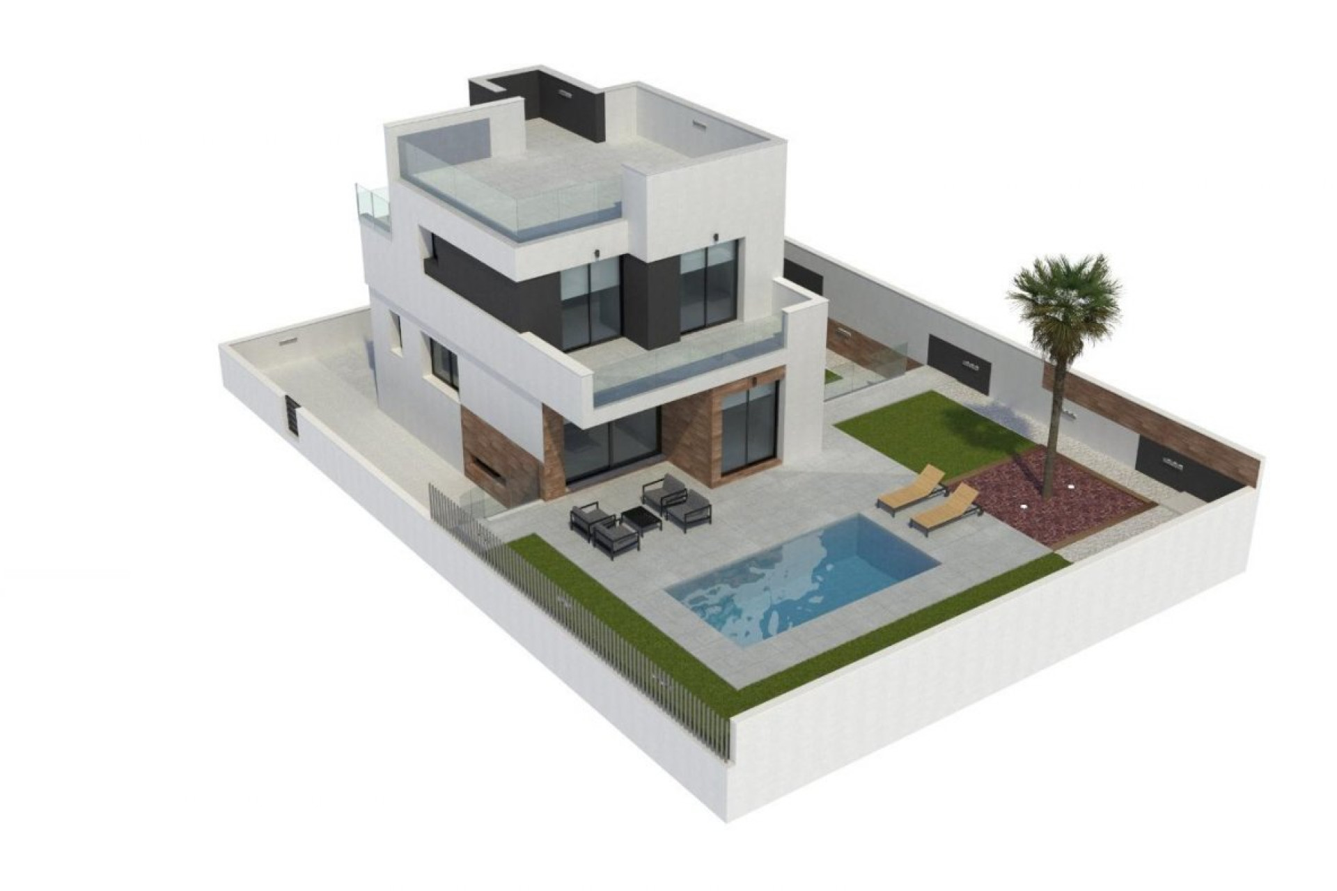 Obra nueva - 3. Casa pareada - La Nucía - Costa Blanca Norte 