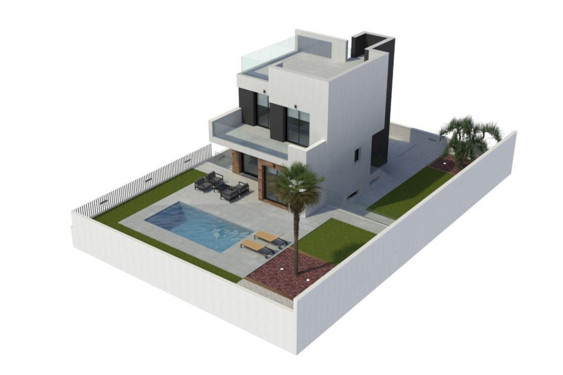 Obra nueva - 3. Casa pareada - La Nucía - Costa Blanca Norte 