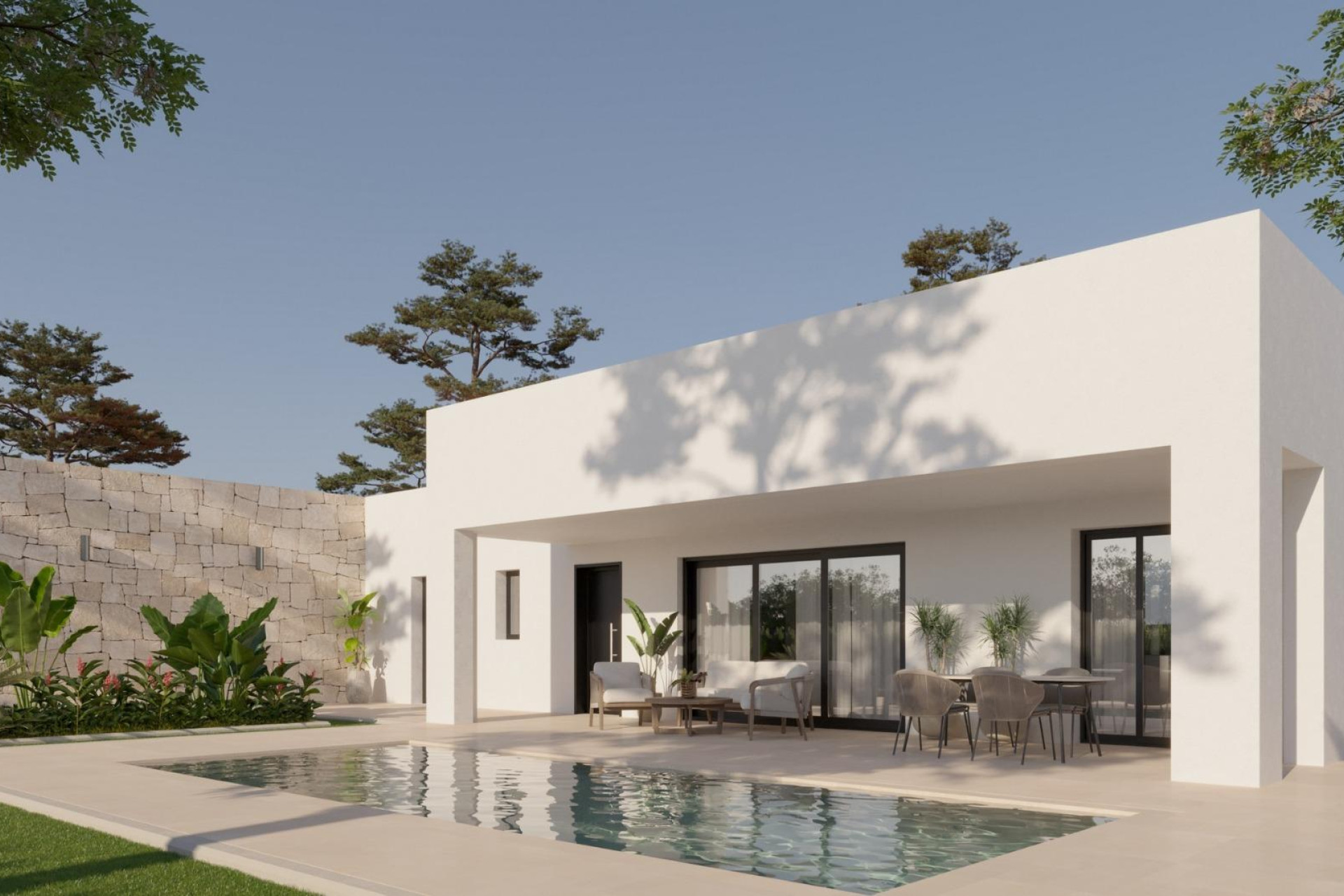 Obra nueva - 3. Casa pareada - La Romana - Costa Blanca Norte 