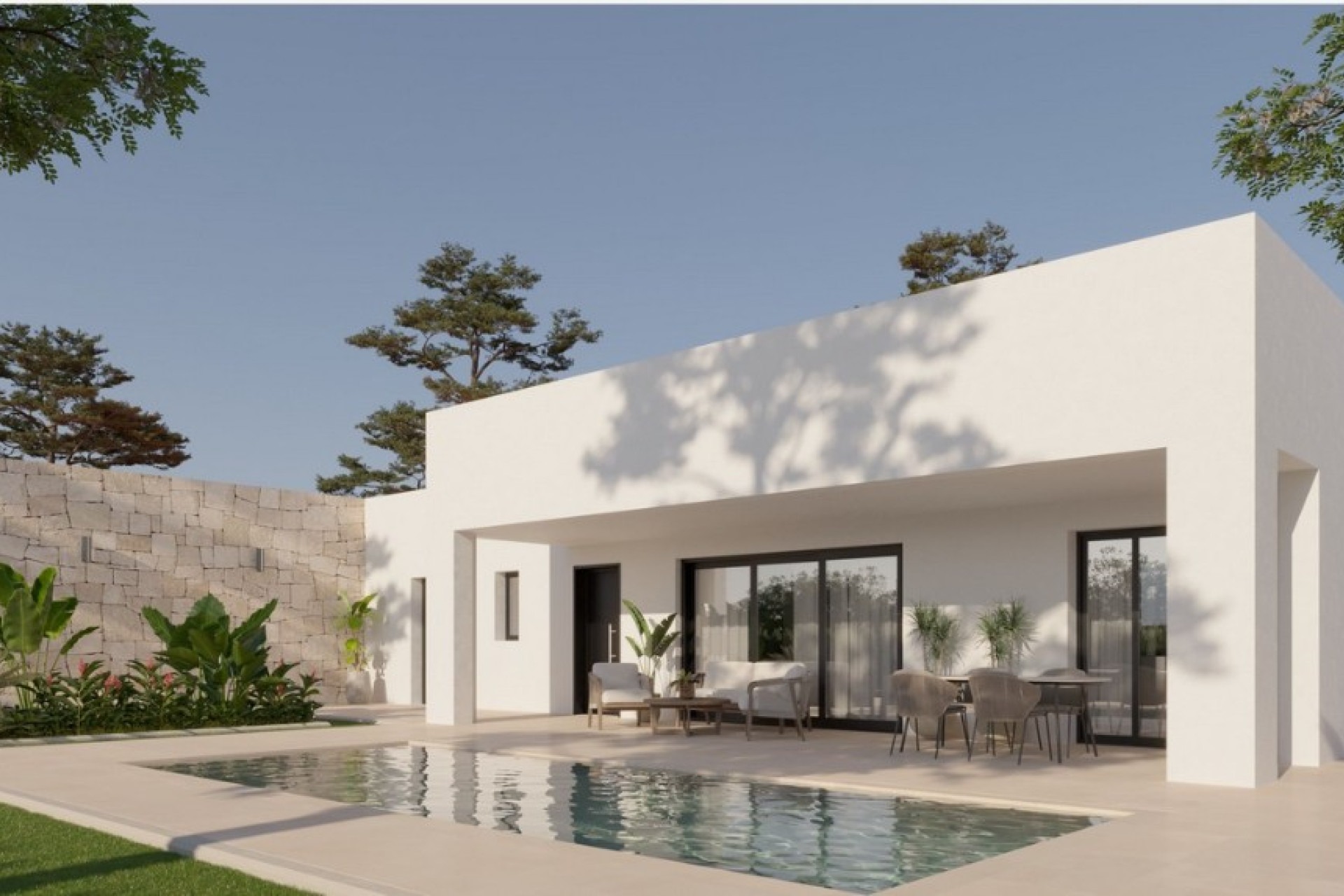 Obra nueva - 3. Casa pareada - La Romana - Costa Blanca Norte 