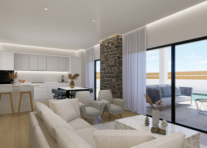 Obra nueva - 3. Casa pareada - La Zenia - Costa Blanca Sur