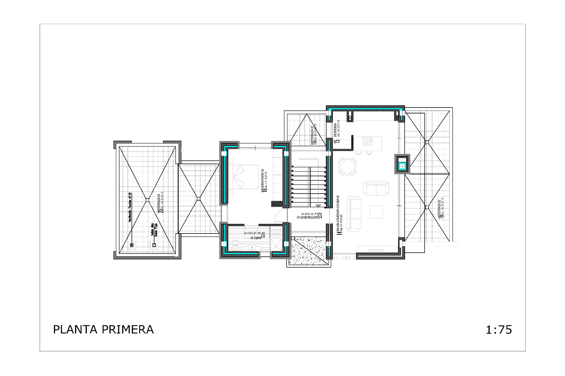 Obra nueva - 3. Casa pareada - La Zenia - Costa Blanca Sur