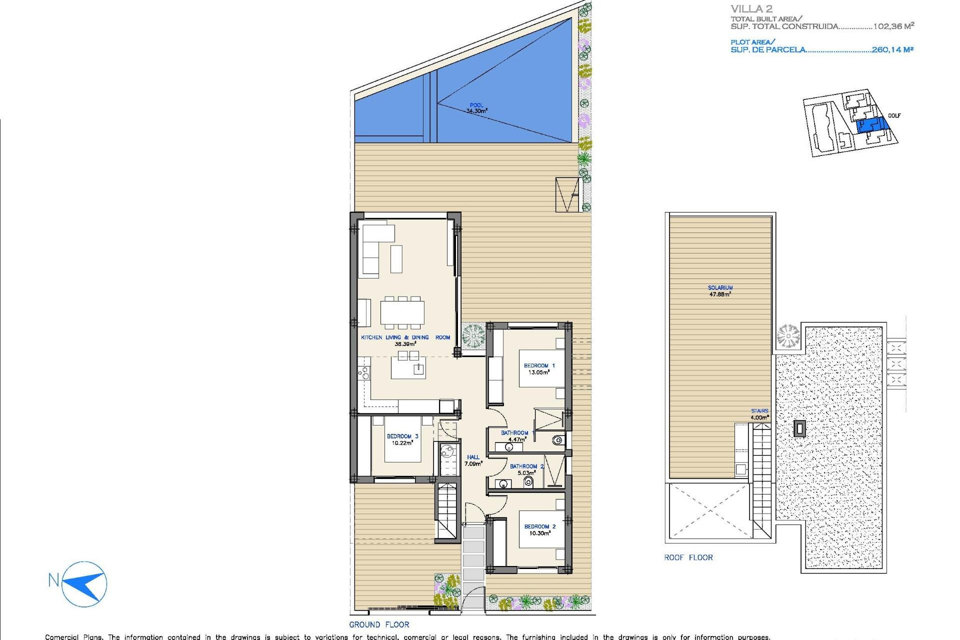 Obra nueva - 3. Casa pareada - Los Alcazares - Costa Calida