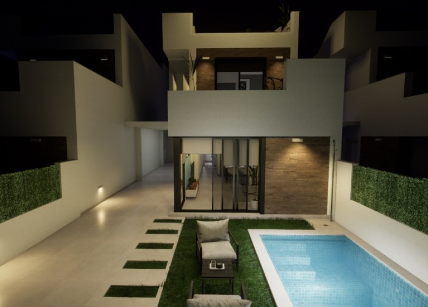 Obra nueva - 3. Casa pareada - Los Alcazares - Costa Calida