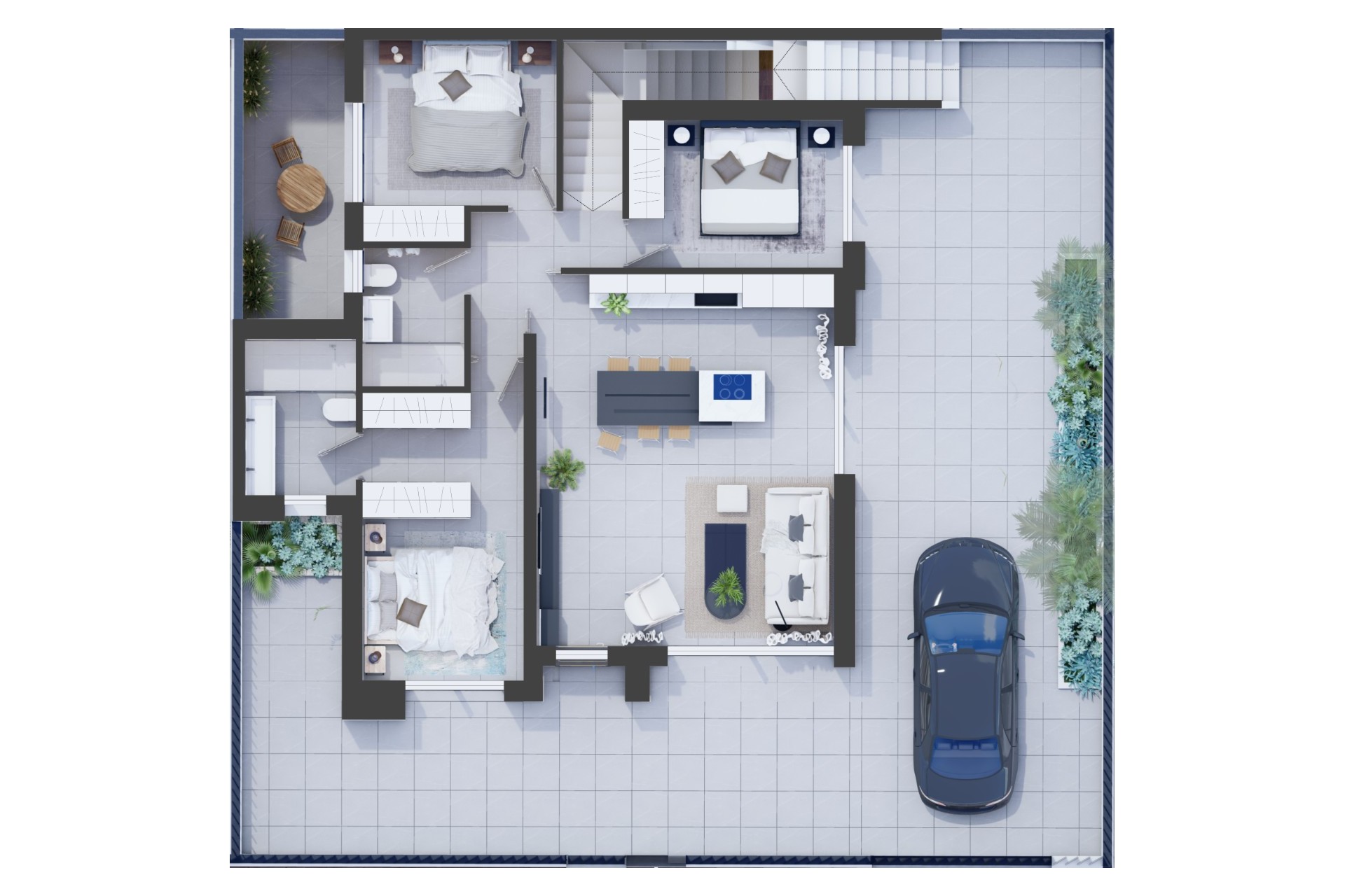 Obra nueva - 3. Casa pareada - Los Alcazares - Costa Calida