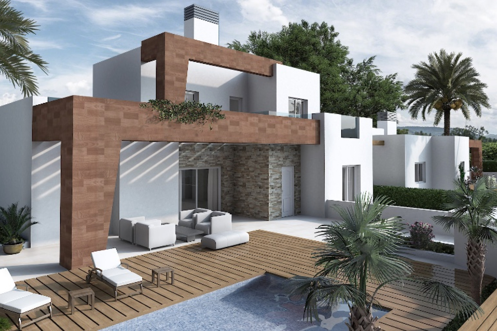 Obra nueva - 3. Casa pareada - Los Altos - Costa Blanca Sur