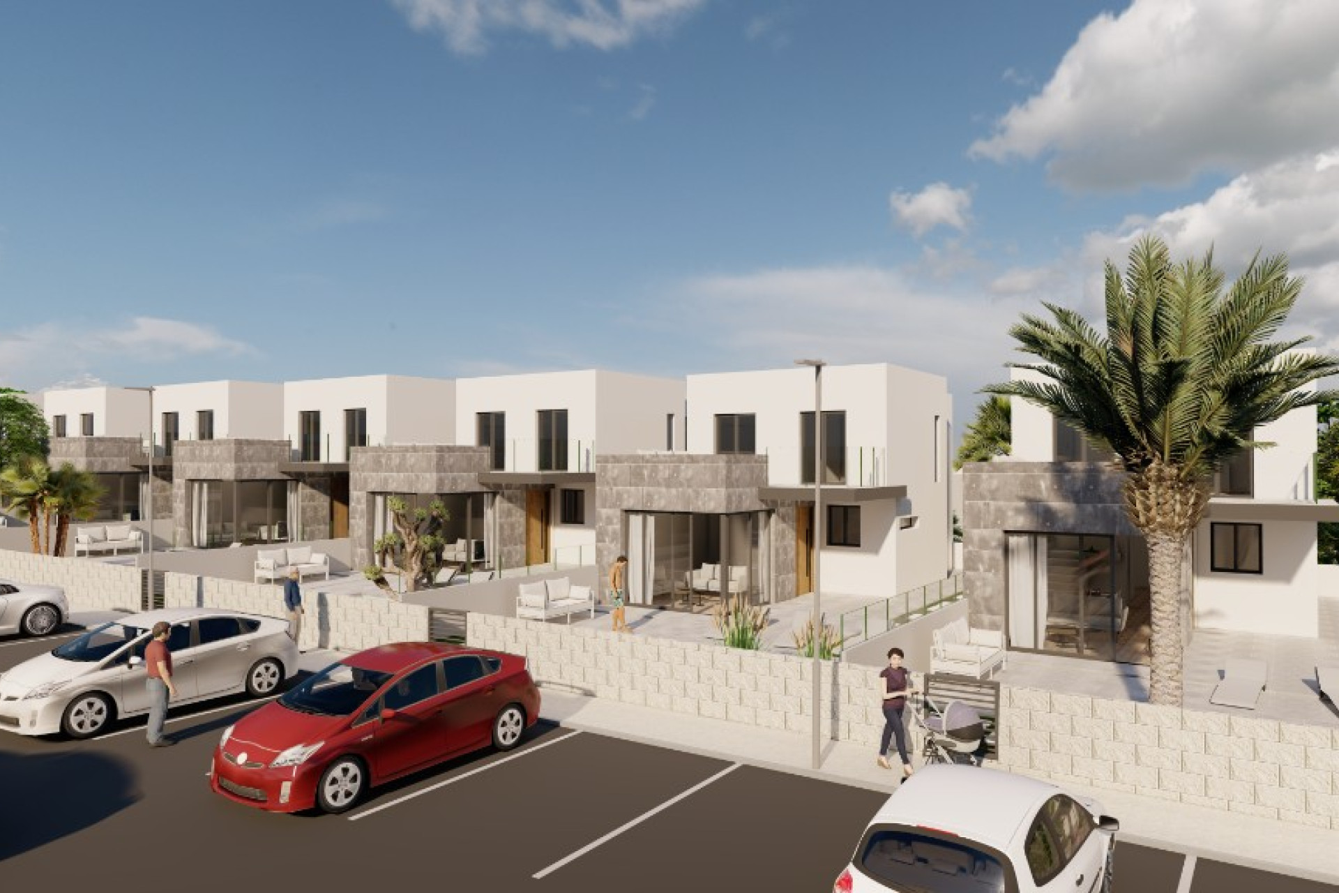 Obra nueva - 3. Casa pareada - Los Altos - Costa Blanca Sur
