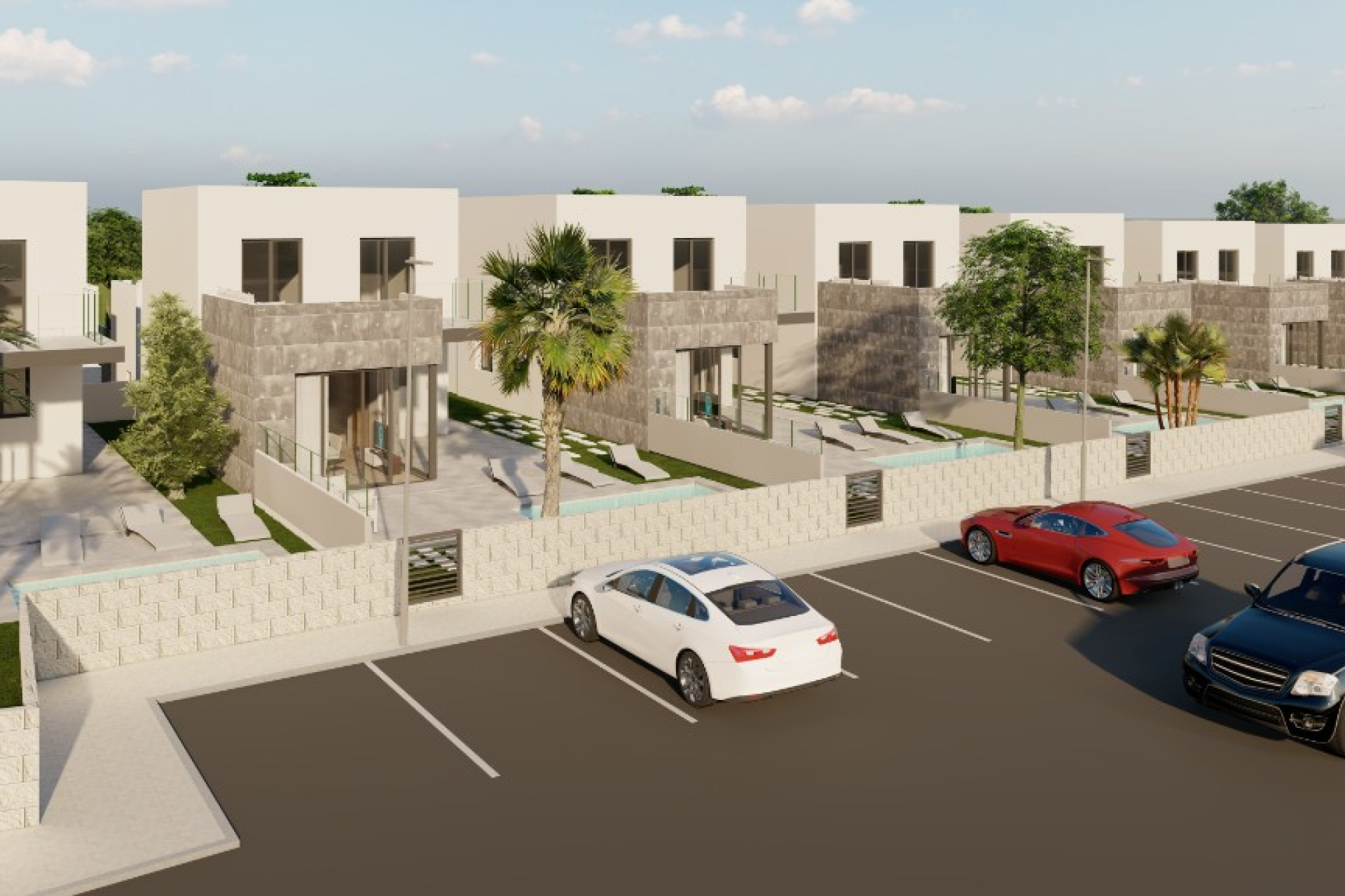 Obra nueva - 3. Casa pareada - Los Altos - Costa Blanca Sur