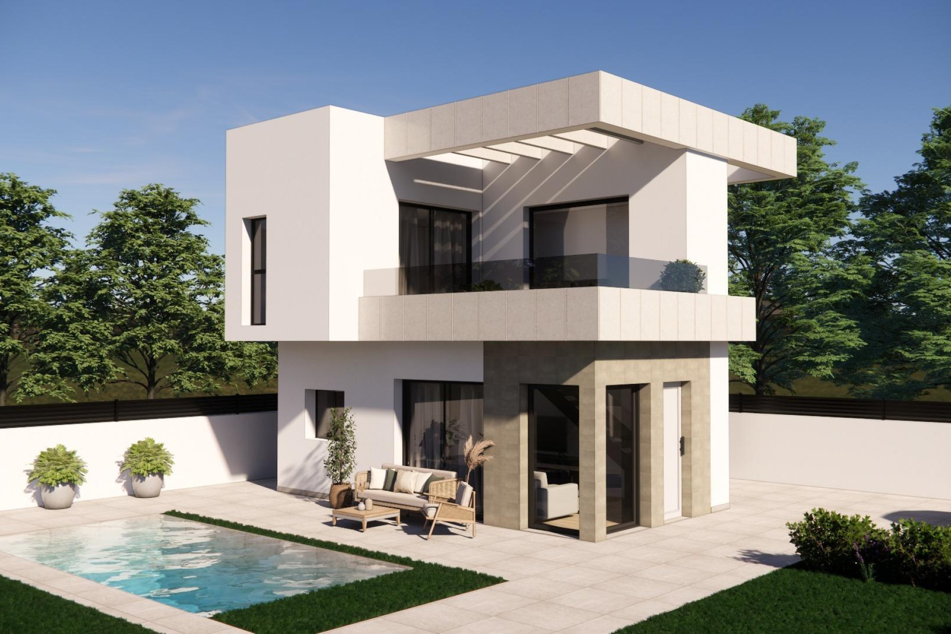 Obra nueva - 3. Casa pareada - Los Montesinos - Costa Blanca Sur