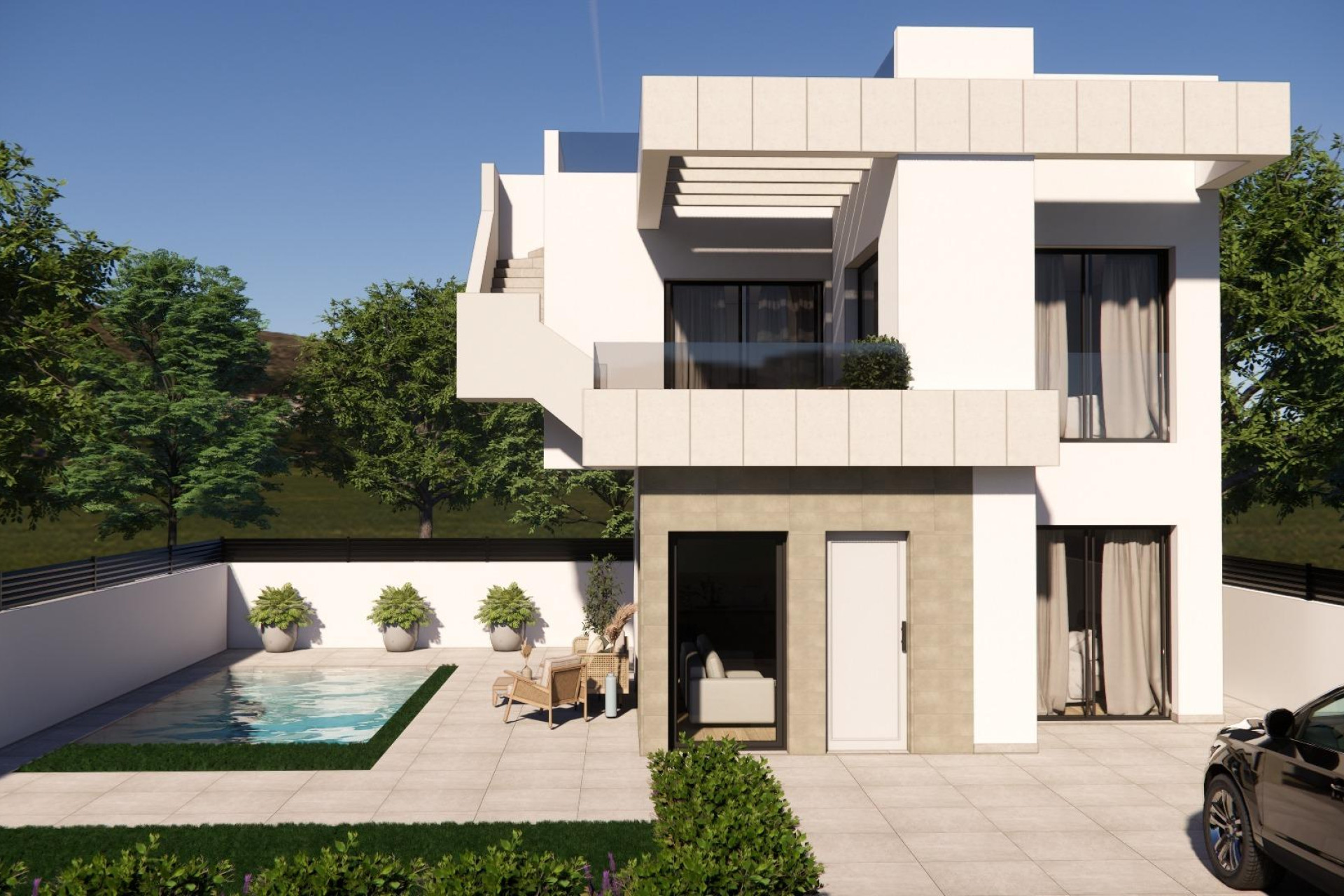 Obra nueva - 3. Casa pareada - Los Montesinos - Costa Blanca Sur