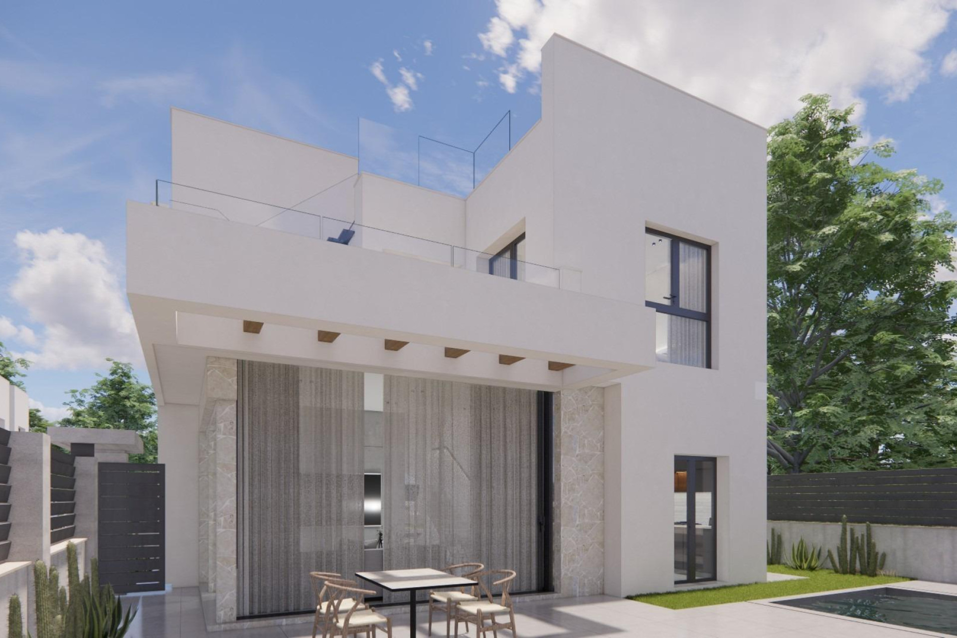 Obra nueva - 3. Casa pareada - Los Montesinos - Costa Blanca Sur
