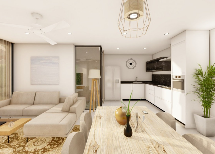 Obra nueva - 3. Casa pareada - Los Urrutias - Costa Calida