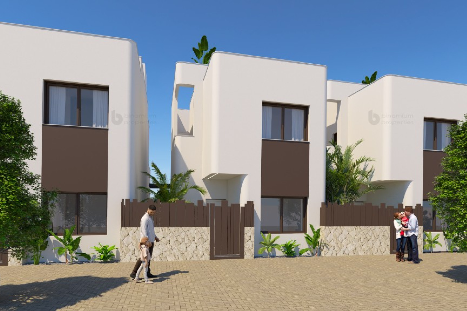 Obra nueva - 3. Casa pareada - Mil Palmeras - Costa Blanca Sur