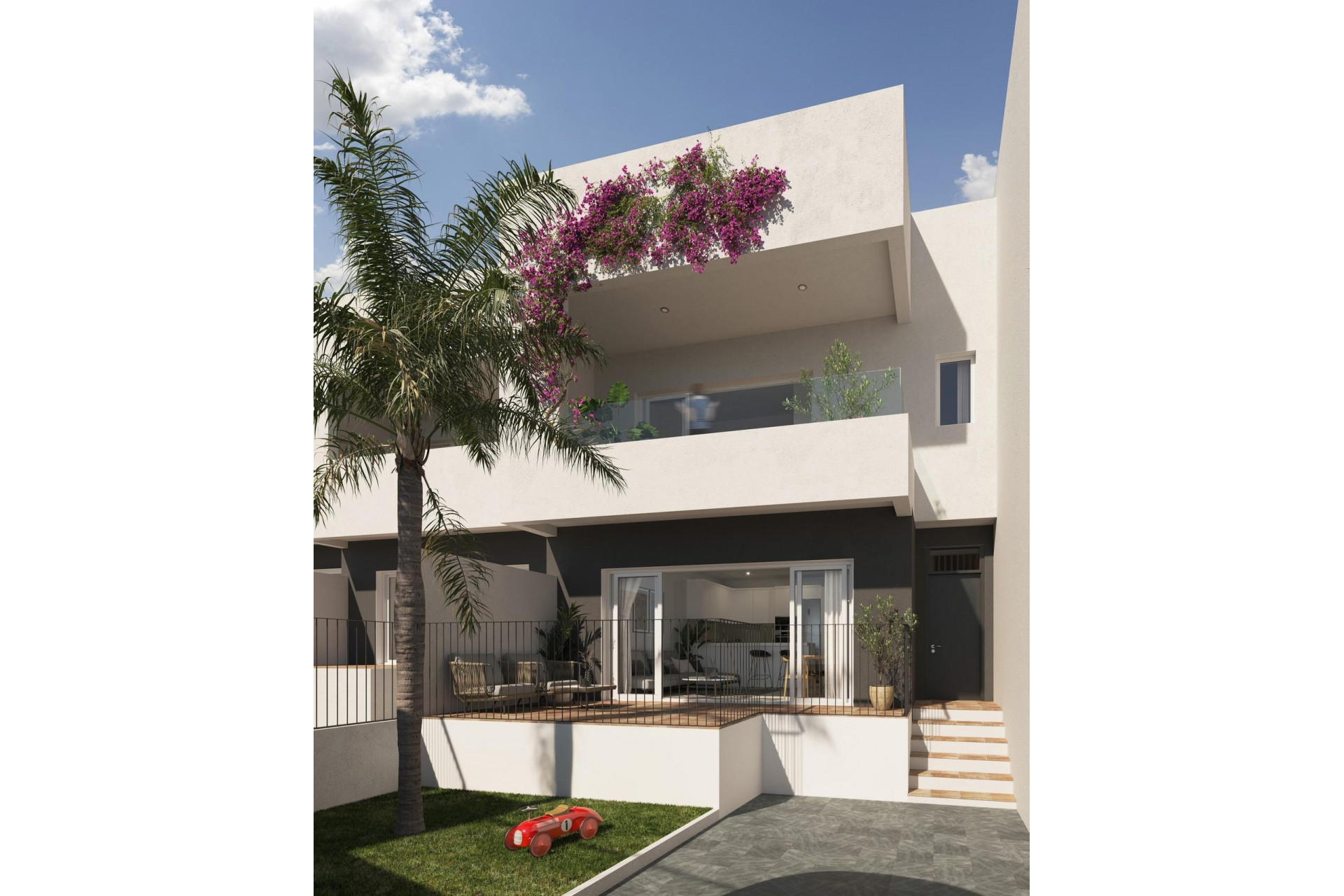 Obra nueva - 3. Casa pareada - Monforte del Cid - Costa Blanca Norte 