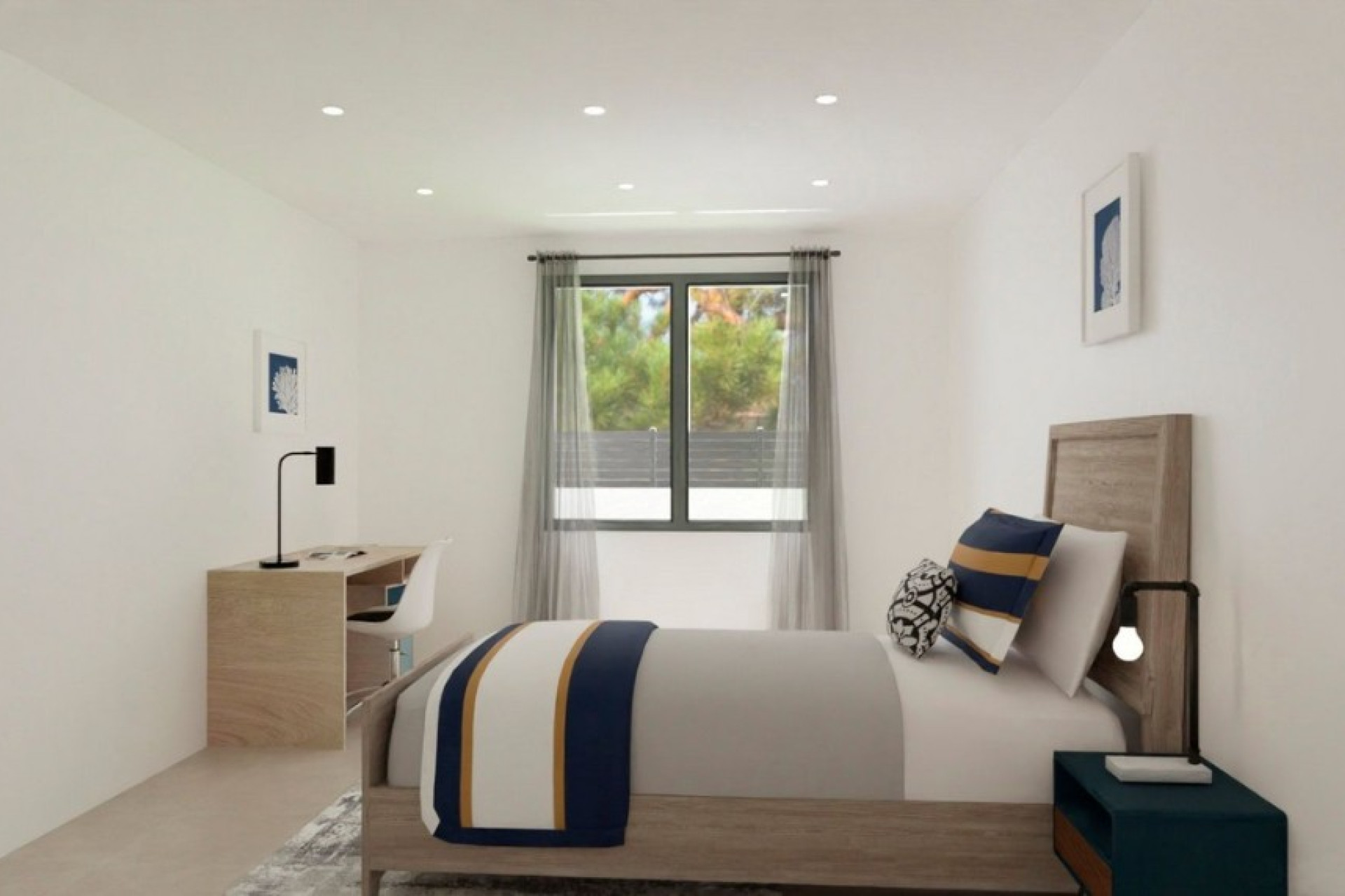 Obra nueva - 3. Casa pareada - Monforte del Cid - Costa Blanca Norte 