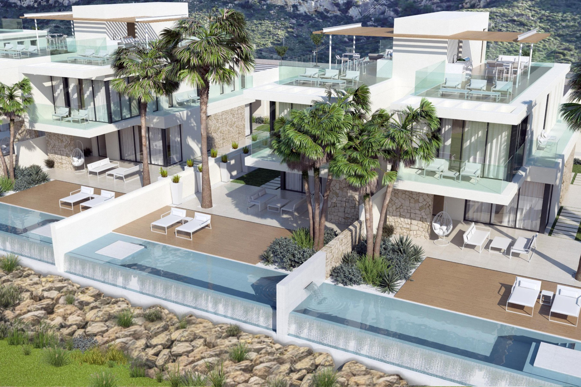 Obra nueva - 3. Casa pareada - Monforte del Cid - Costa Blanca Norte 