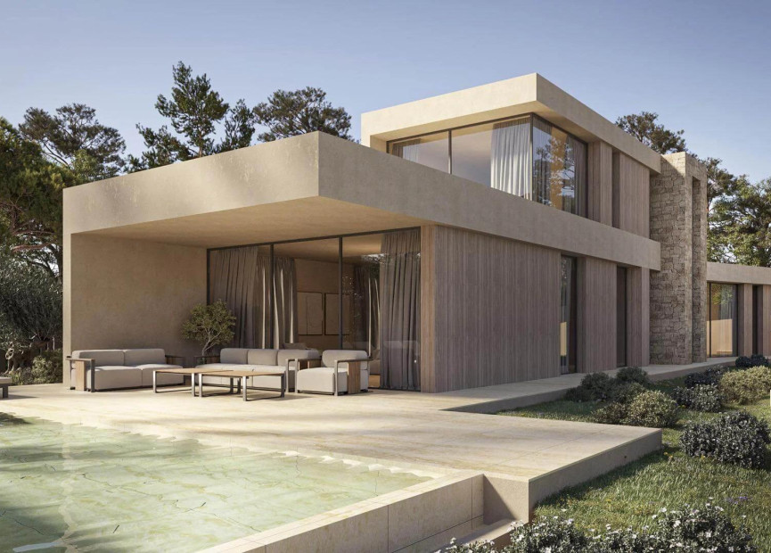 Obra nueva - 3. Casa pareada - Moraira - Costa Blanca Norte 