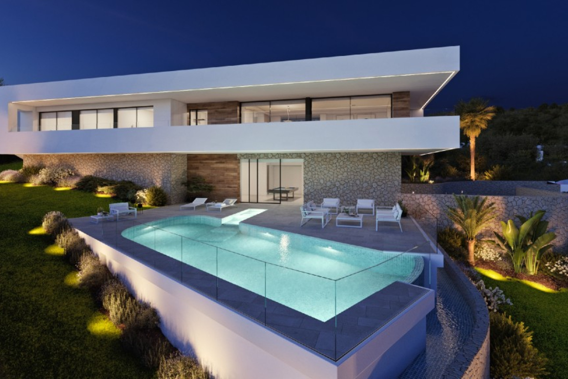 Obra nueva - 3. Casa pareada - Moraira - Costa Blanca Norte 