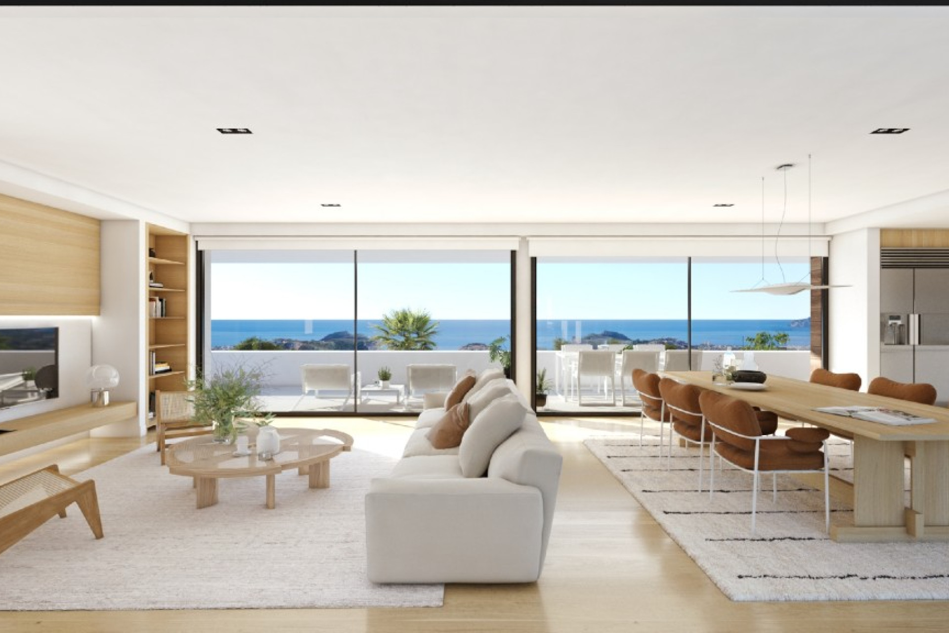 Obra nueva - 3. Casa pareada - Moraira - Costa Blanca Norte 