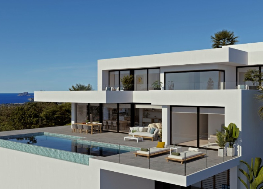 Obra nueva - 3. Casa pareada - Moraira - Costa Blanca Norte 