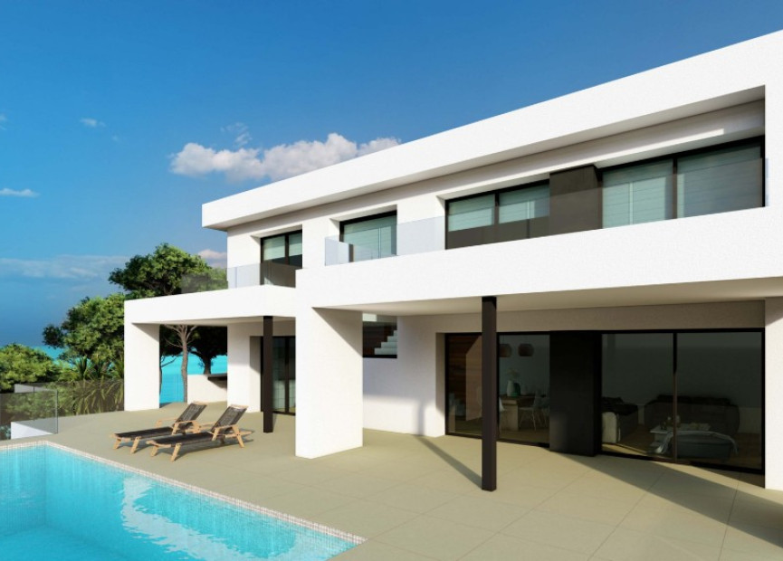 Obra nueva - 3. Casa pareada - Moraira - Costa Blanca Norte 