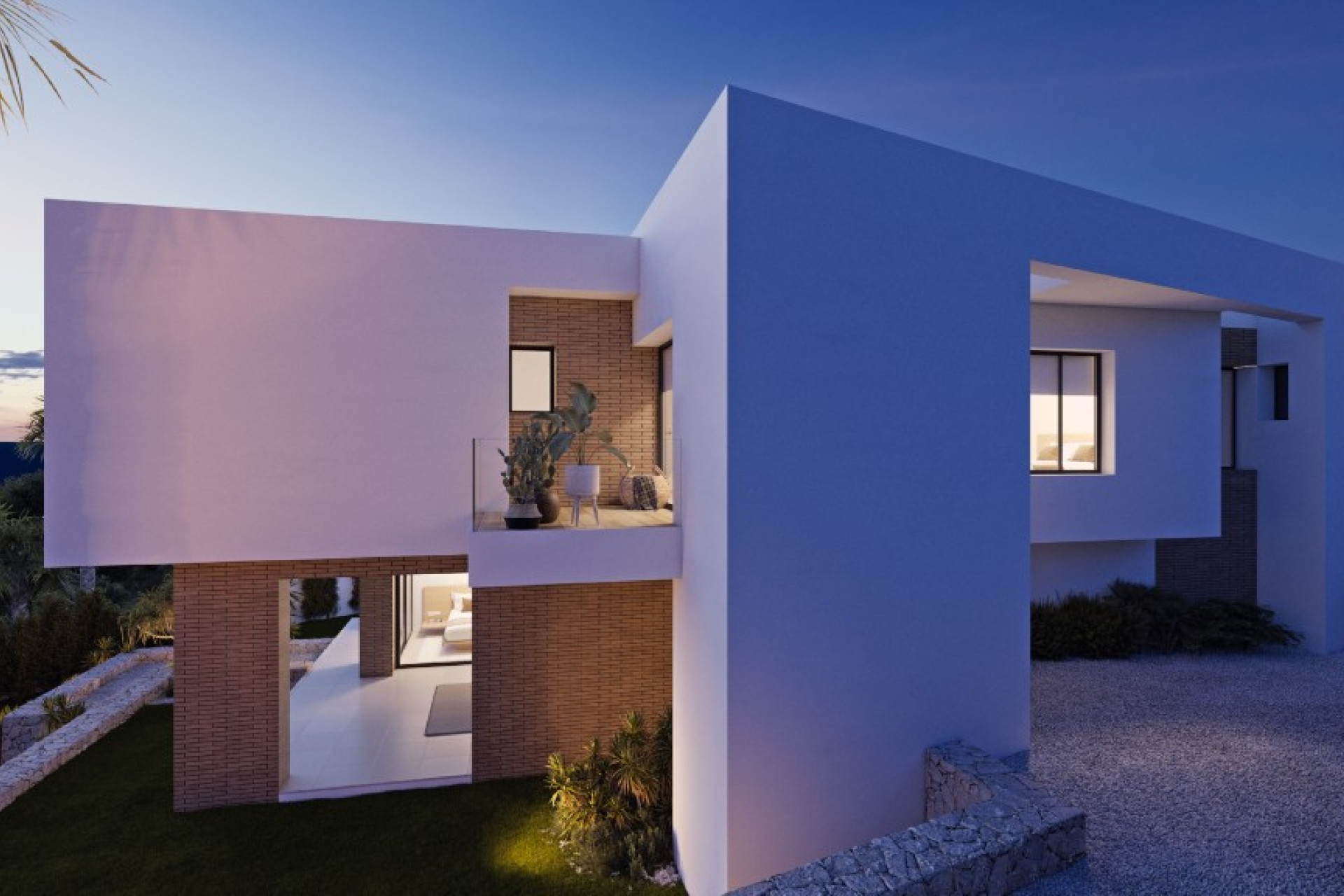 Obra nueva - 3. Casa pareada - Moraira - Costa Blanca Norte 