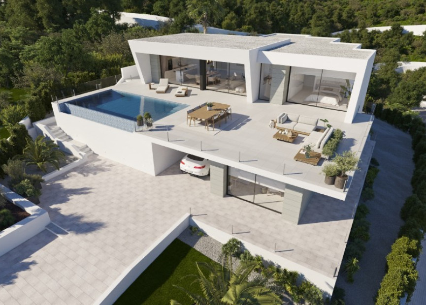 Obra nueva - 3. Casa pareada - Moraira - Costa Blanca Norte 
