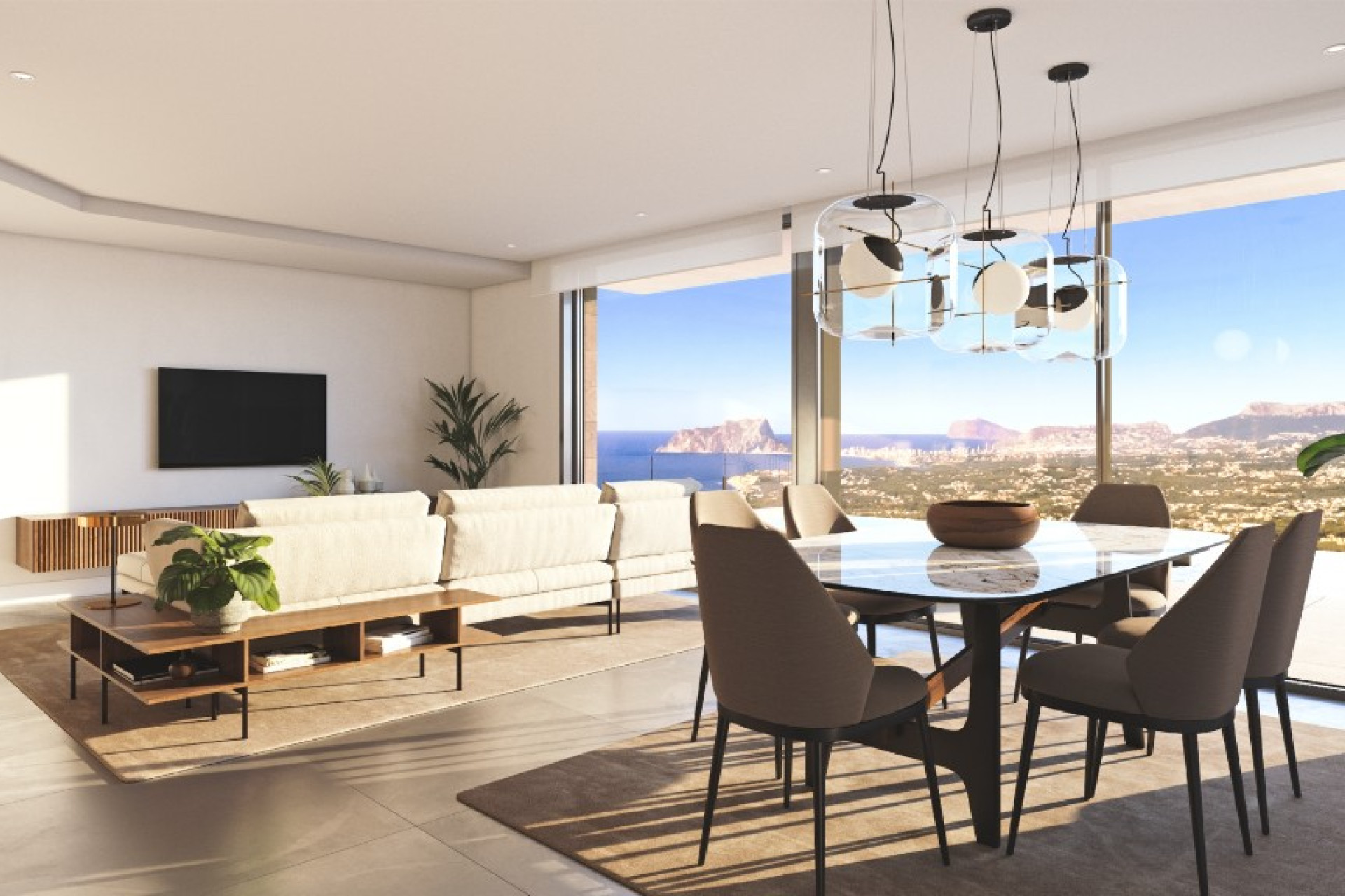 Obra nueva - 3. Casa pareada - Moraira - Costa Blanca Norte 