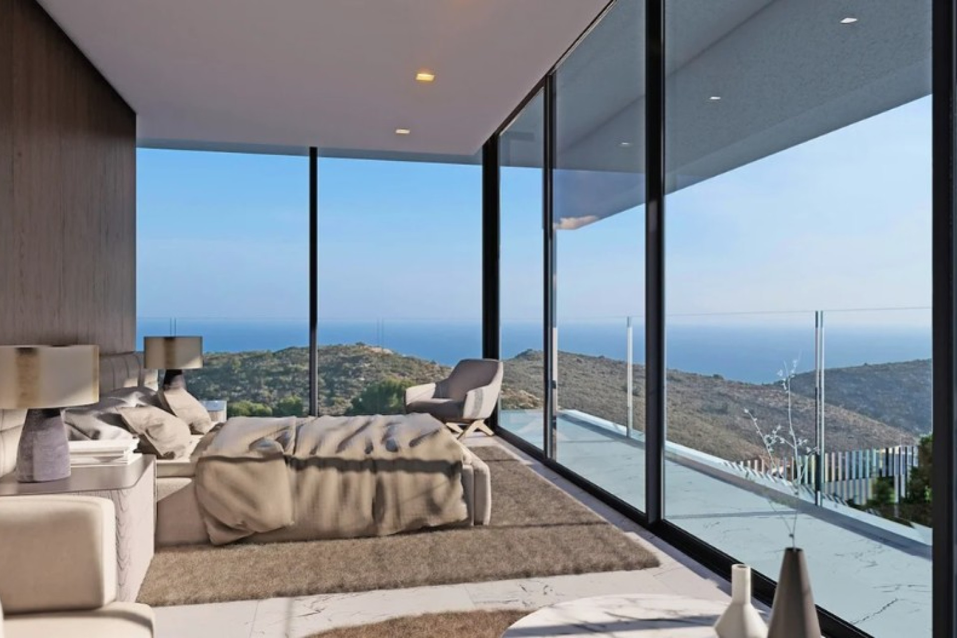 Obra nueva - 3. Casa pareada - Moraira - Costa Blanca Norte 