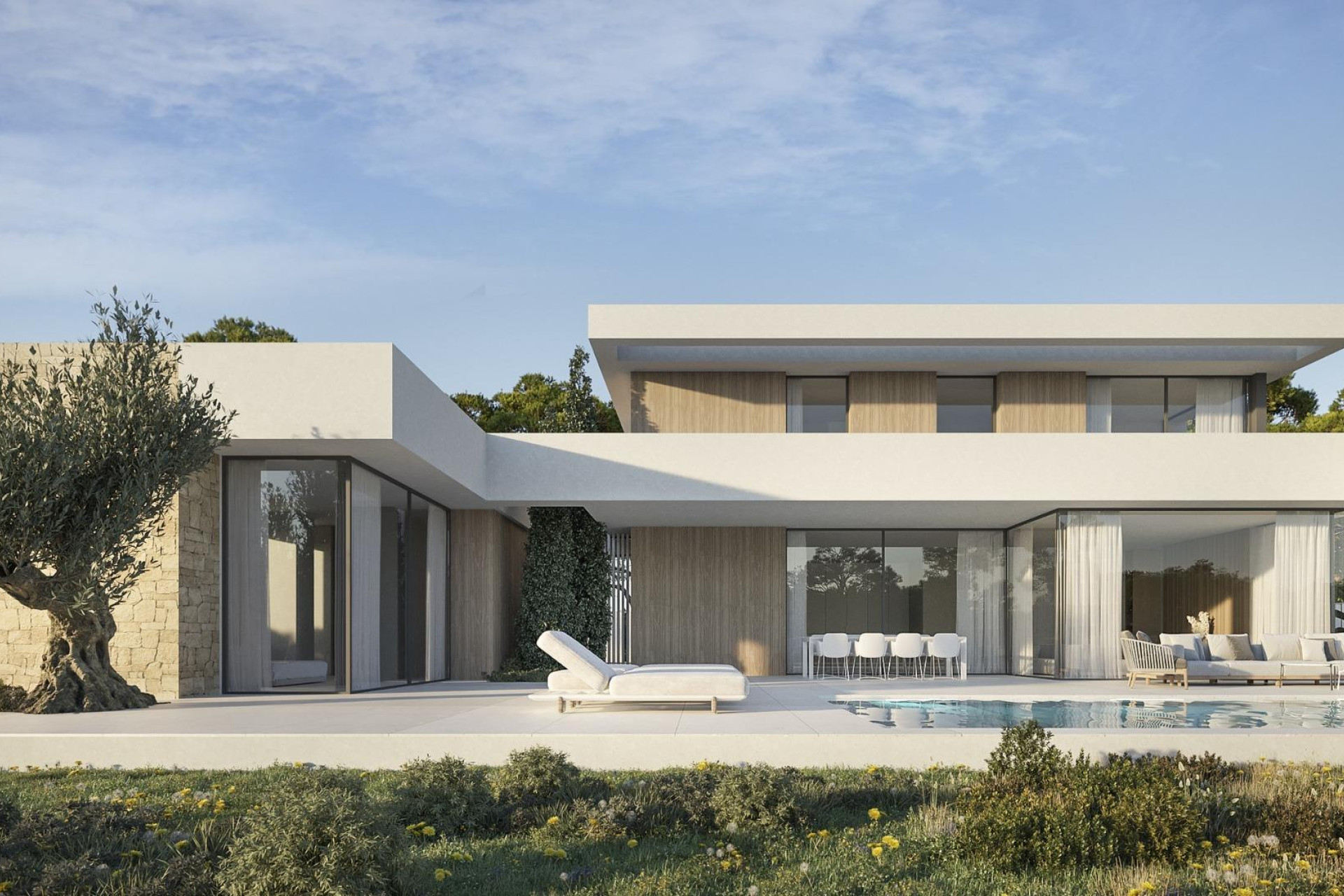 Obra nueva - 3. Casa pareada - Moraira - Costa Blanca Norte 