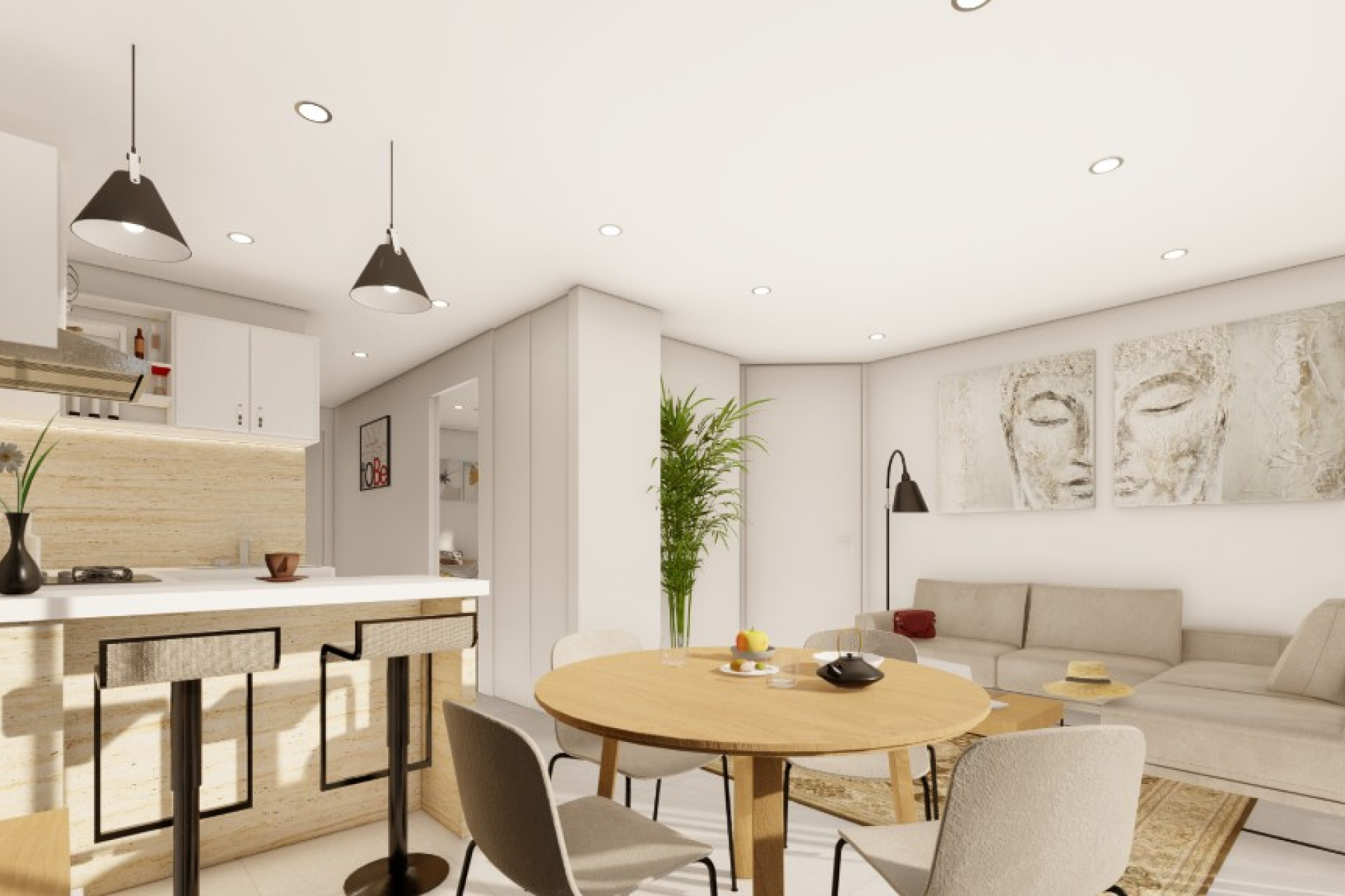 Obra nueva - 3. Casa pareada - Murcia - Costa Calida