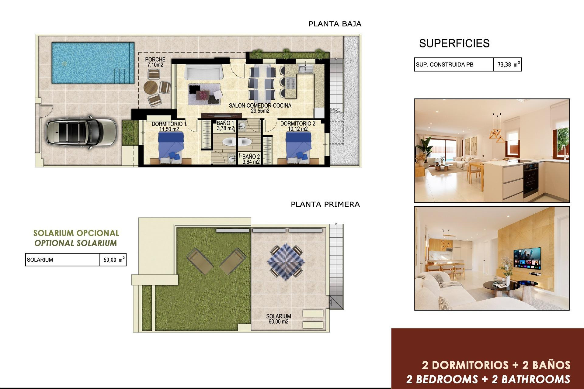 Obra nueva - 3. Casa pareada - Orihuela - Costa Blanca Sur