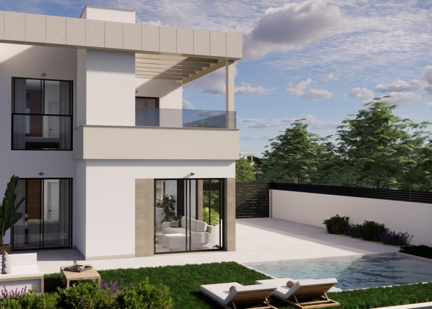 Obra nueva - 3. Casa pareada - Orihuela - Costa Blanca Sur