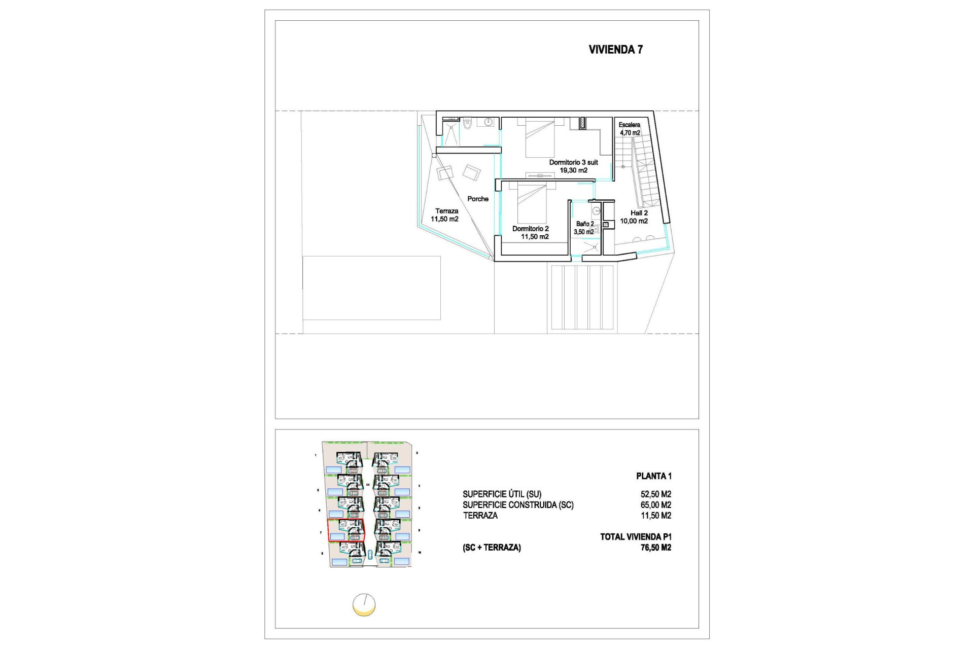 Obra nueva - 3. Casa pareada - Orihuela Costa - Costa Blanca Sur