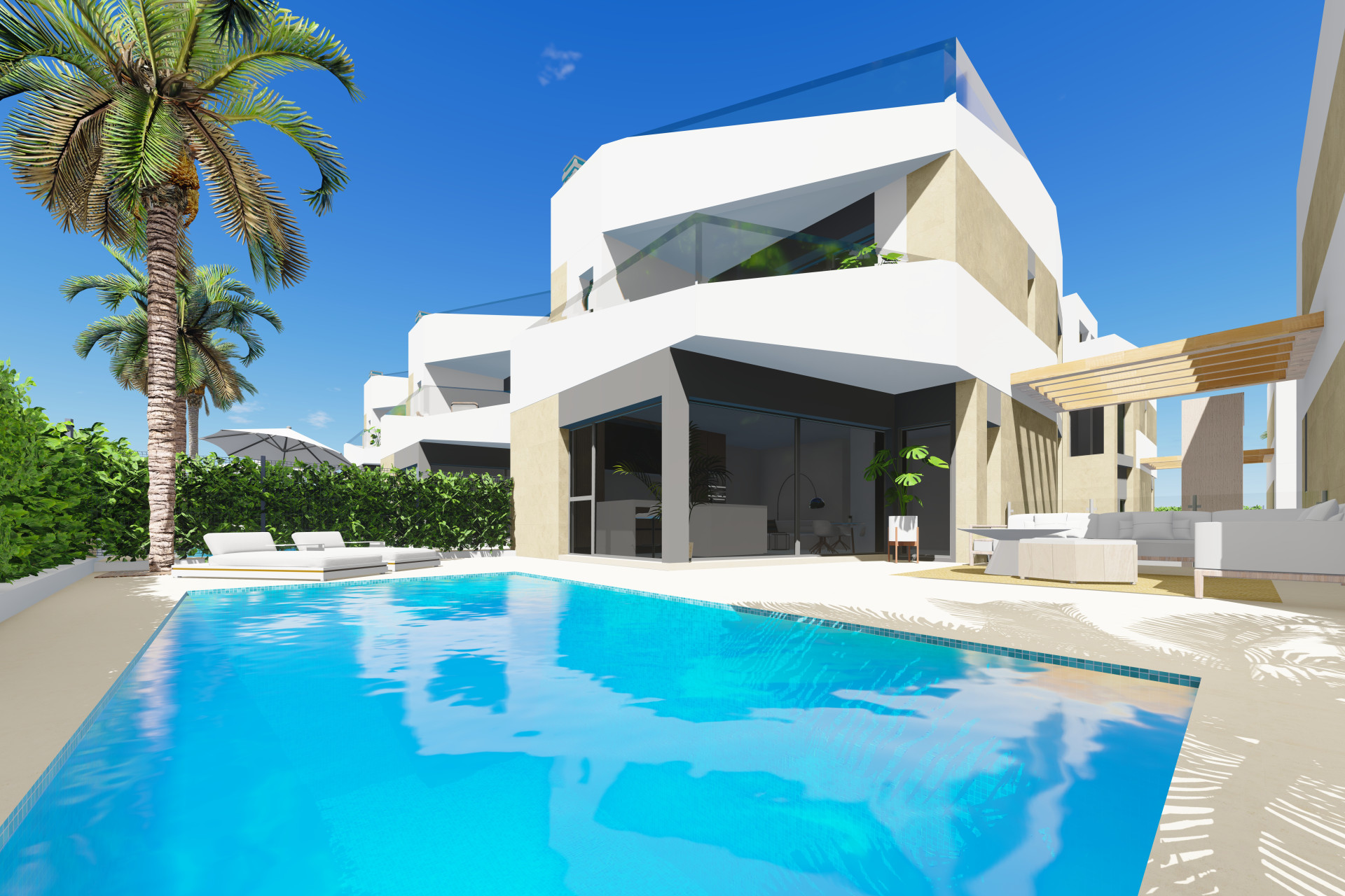Obra nueva - 3. Casa pareada - Orihuela Costa - Costa Blanca Sur