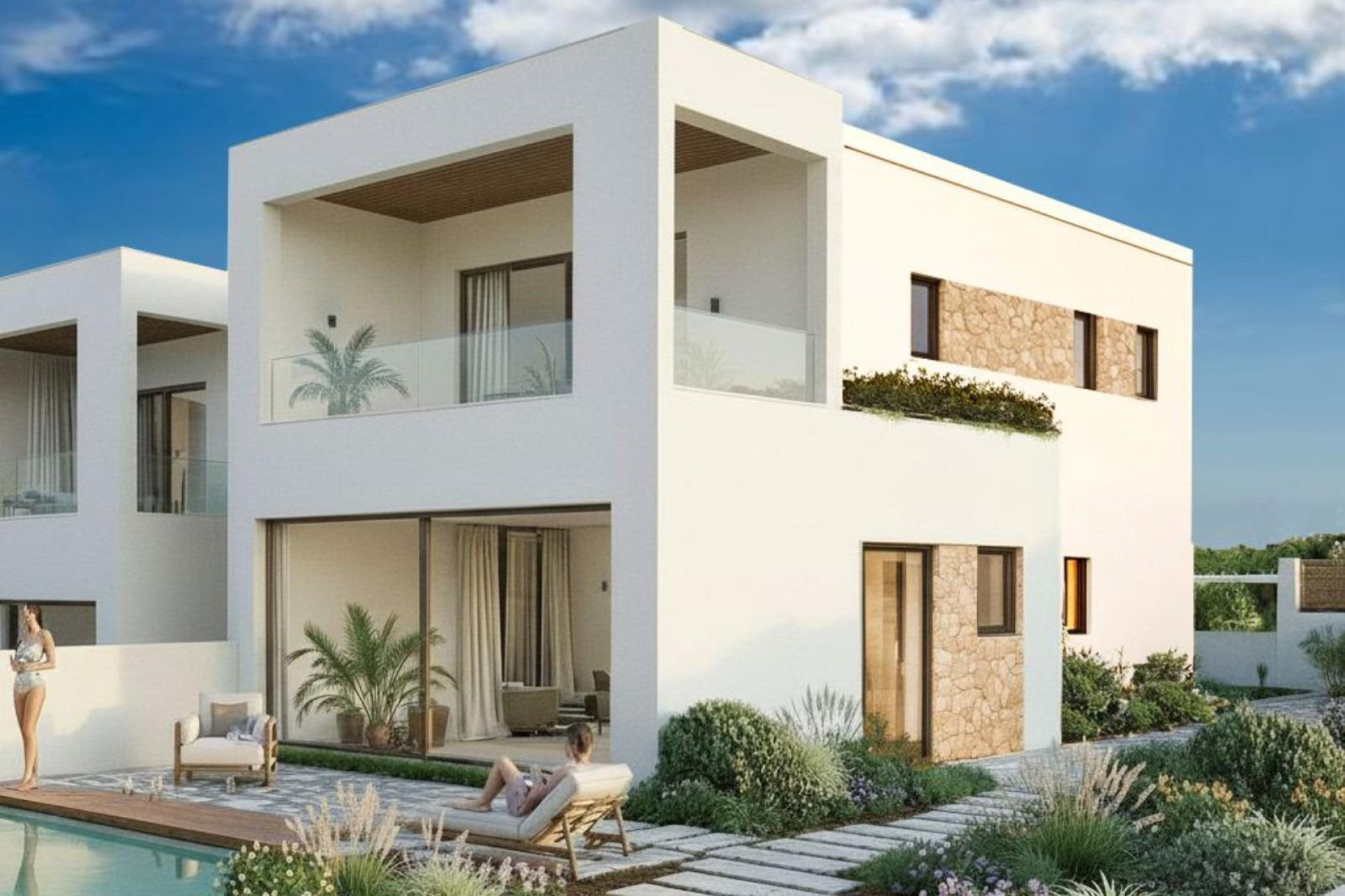 Obra nueva - 3. Casa pareada - Orihuela Costa - Costa Blanca Sur
