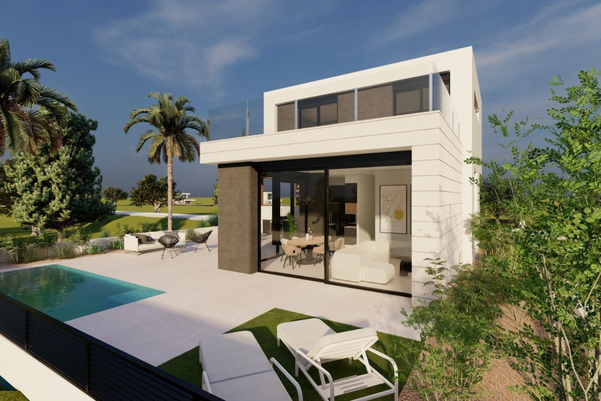 Obra nueva - 3. Casa pareada - Pilar de la Horadada - Costa Blanca Sur