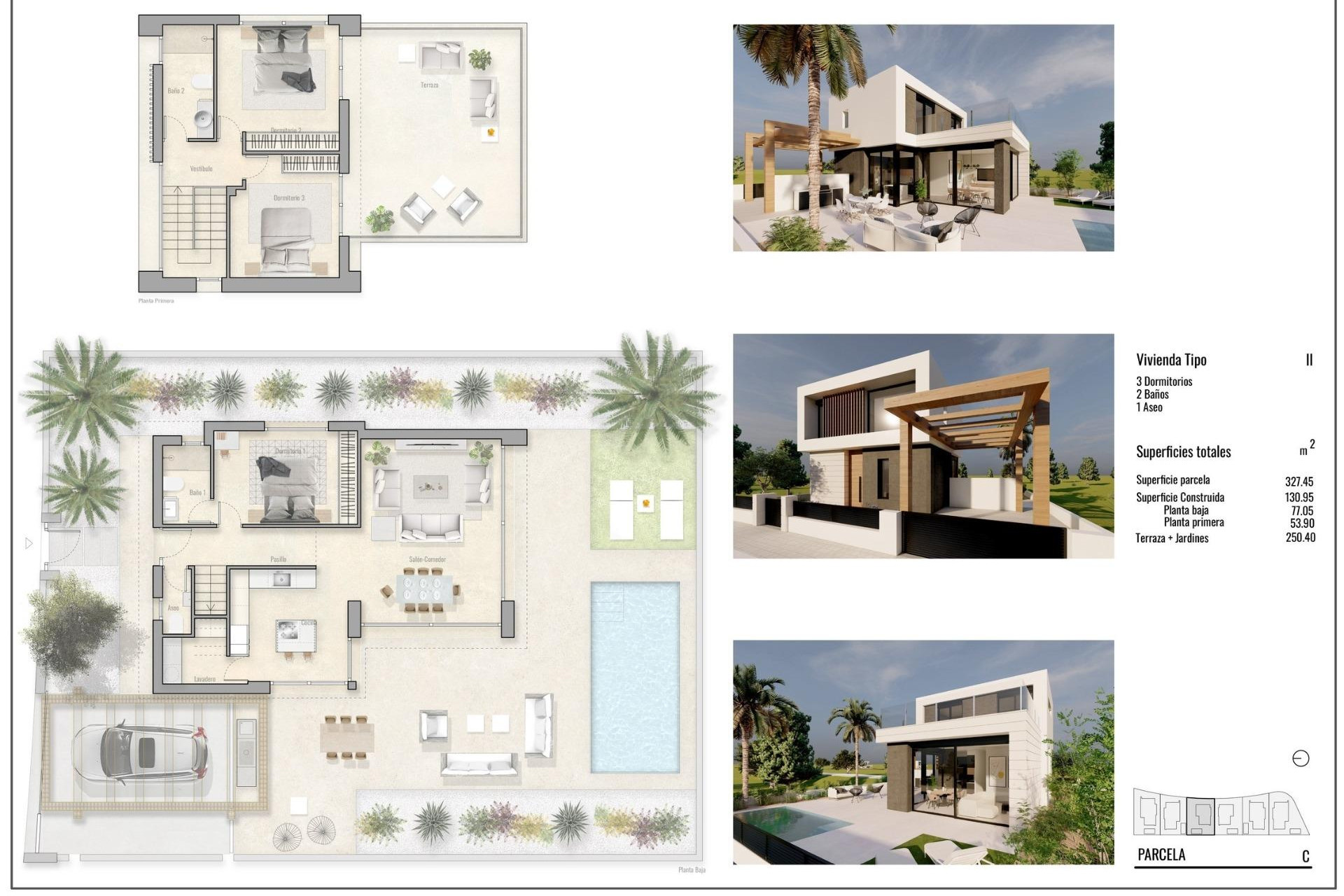 Obra nueva - 3. Casa pareada - Pilar de la Horadada - Costa Blanca Sur