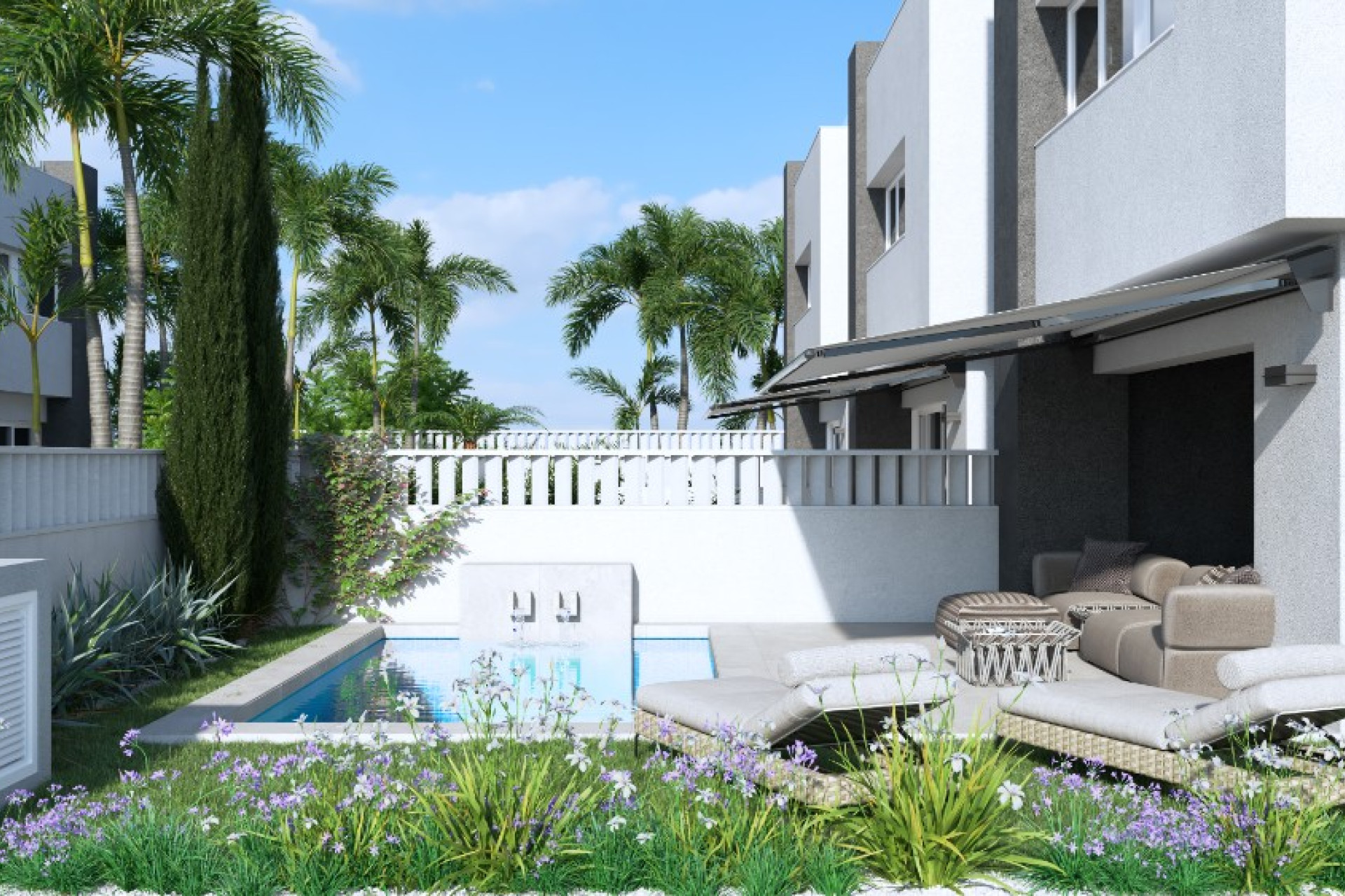 Obra nueva - 3. Casa pareada - Pilar de la Horadada - Costa Blanca Sur