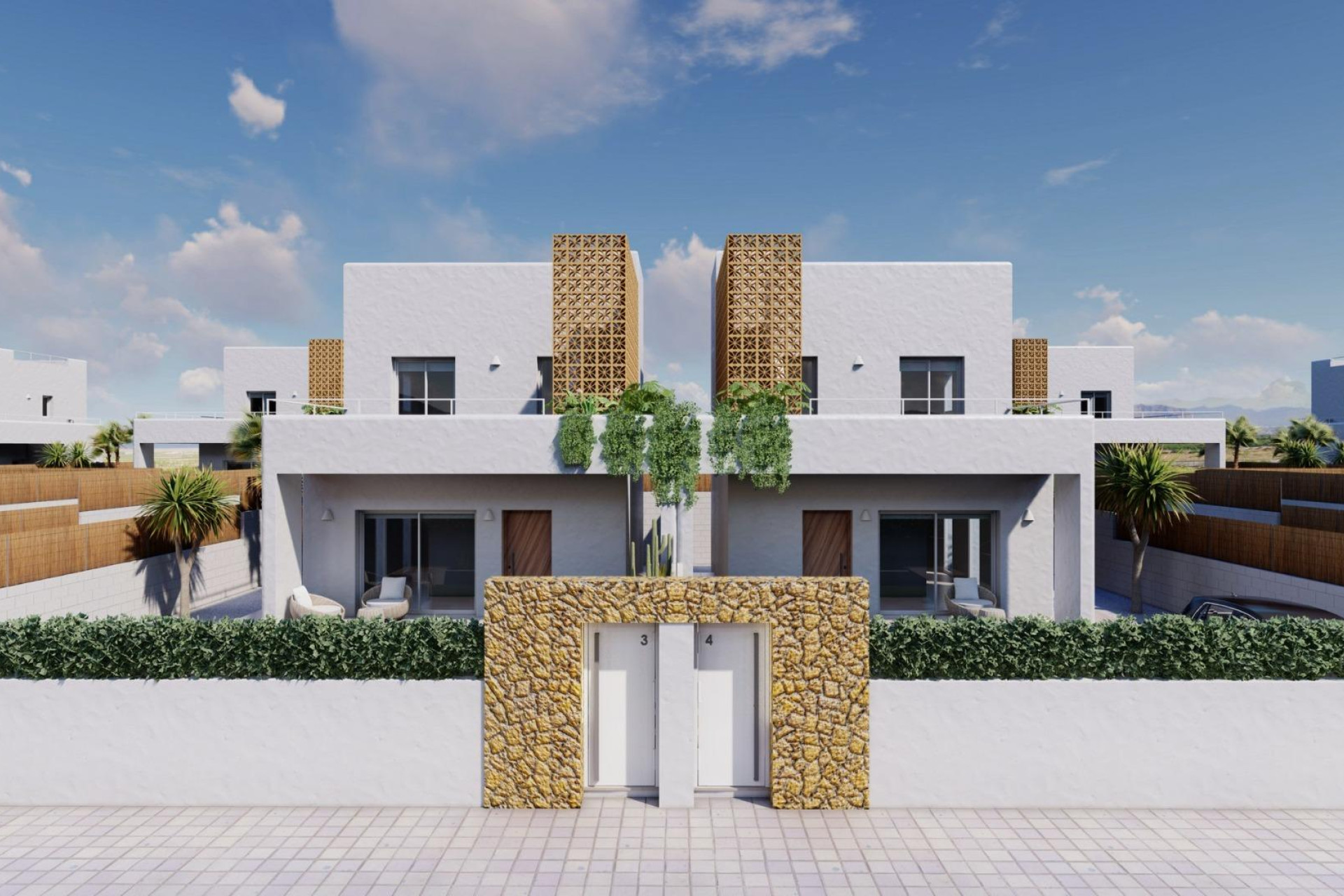 Obra nueva - 3. Casa pareada - Pilar de la Horadada - Costa Blanca Sur