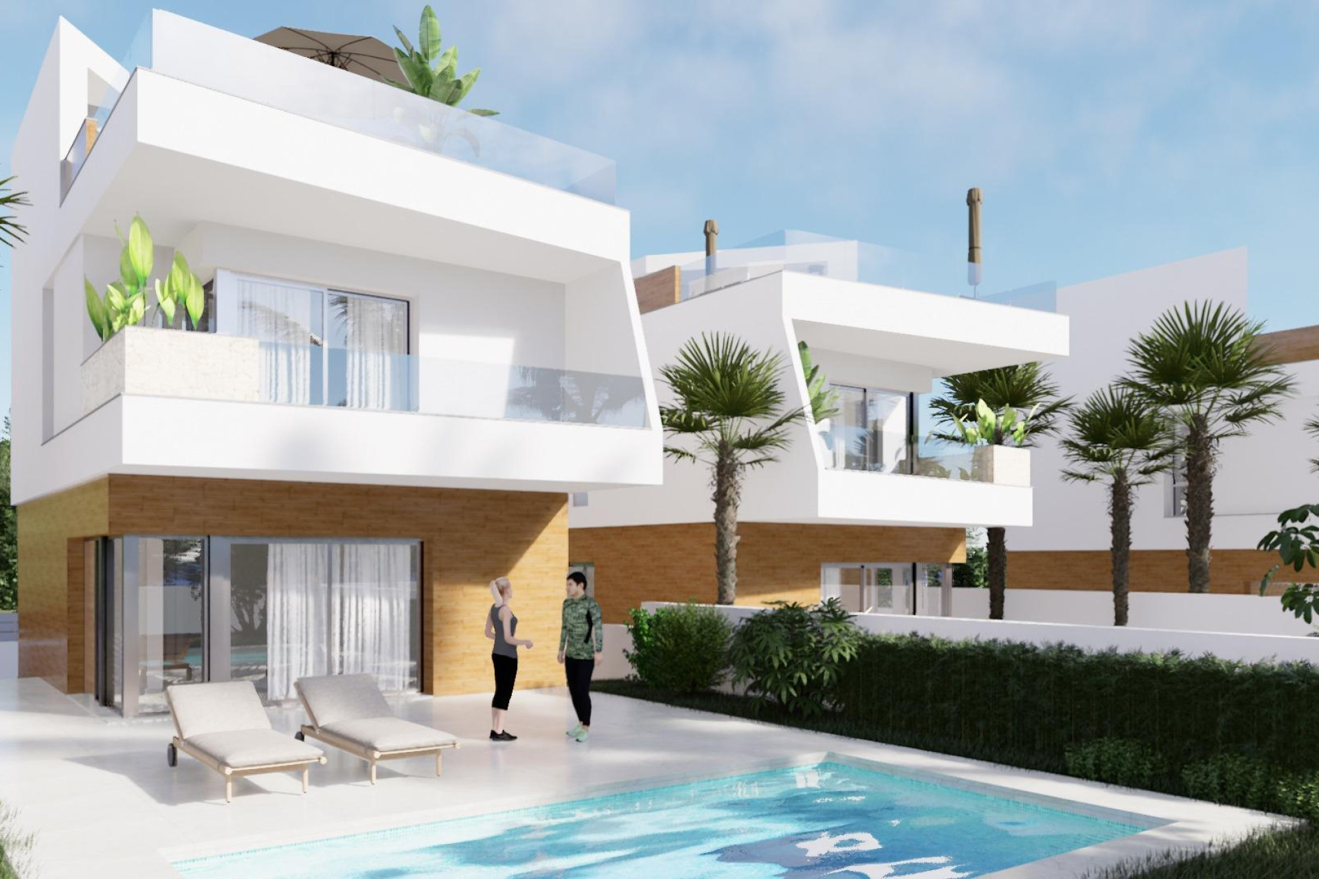 Obra nueva - 3. Casa pareada - Pilar de la Horadada - Costa Blanca Sur
